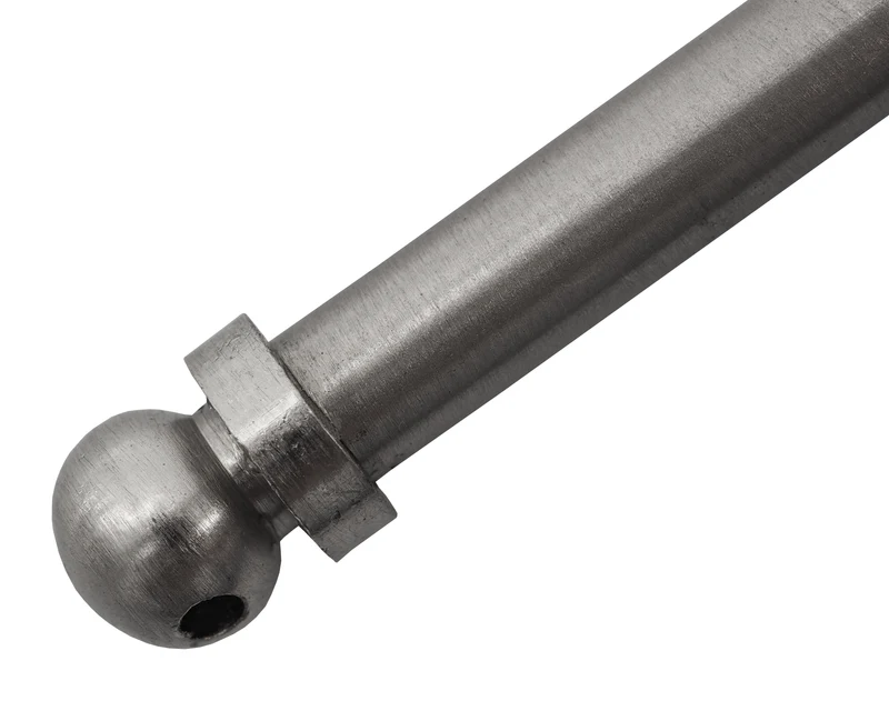 Gardinenstange Eleganz matt mit Fensterhaken 15–20 mm