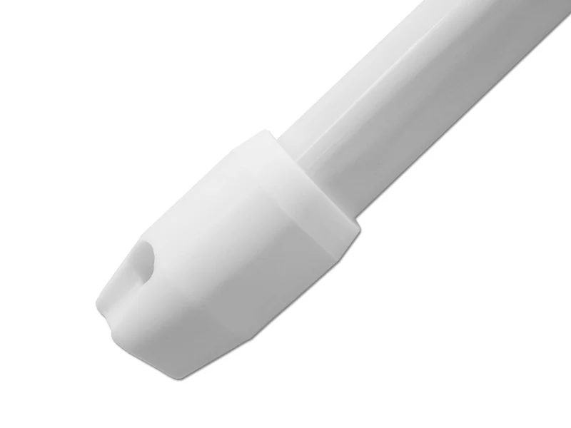 2x Gardinenstange Bali ausziehbar mit Fensterhaken 10–27 mm