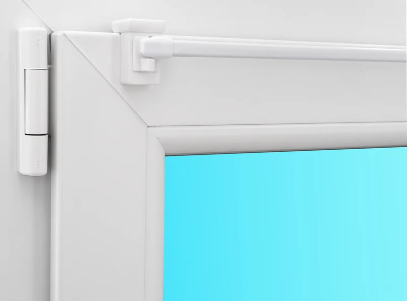2x Gardinenstange Bali ausziehbar mit Fensterhaken 10–27 mm