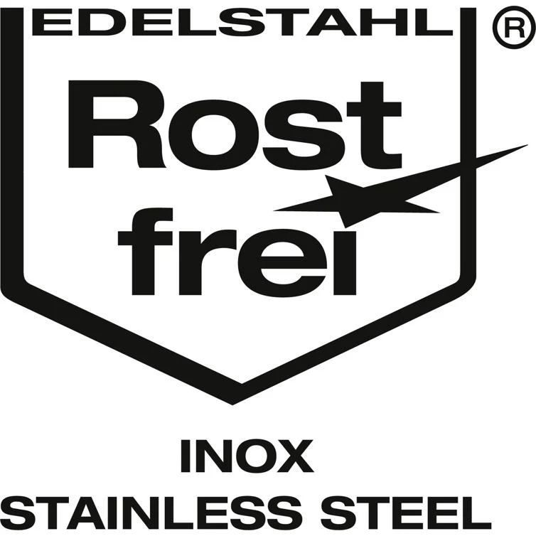 wandhaken duo bosio edelstahl matt