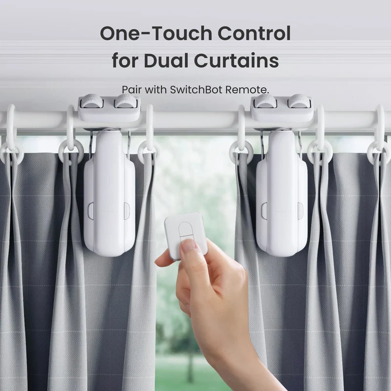 SwitchBot Curtain 3 Rod Type 1