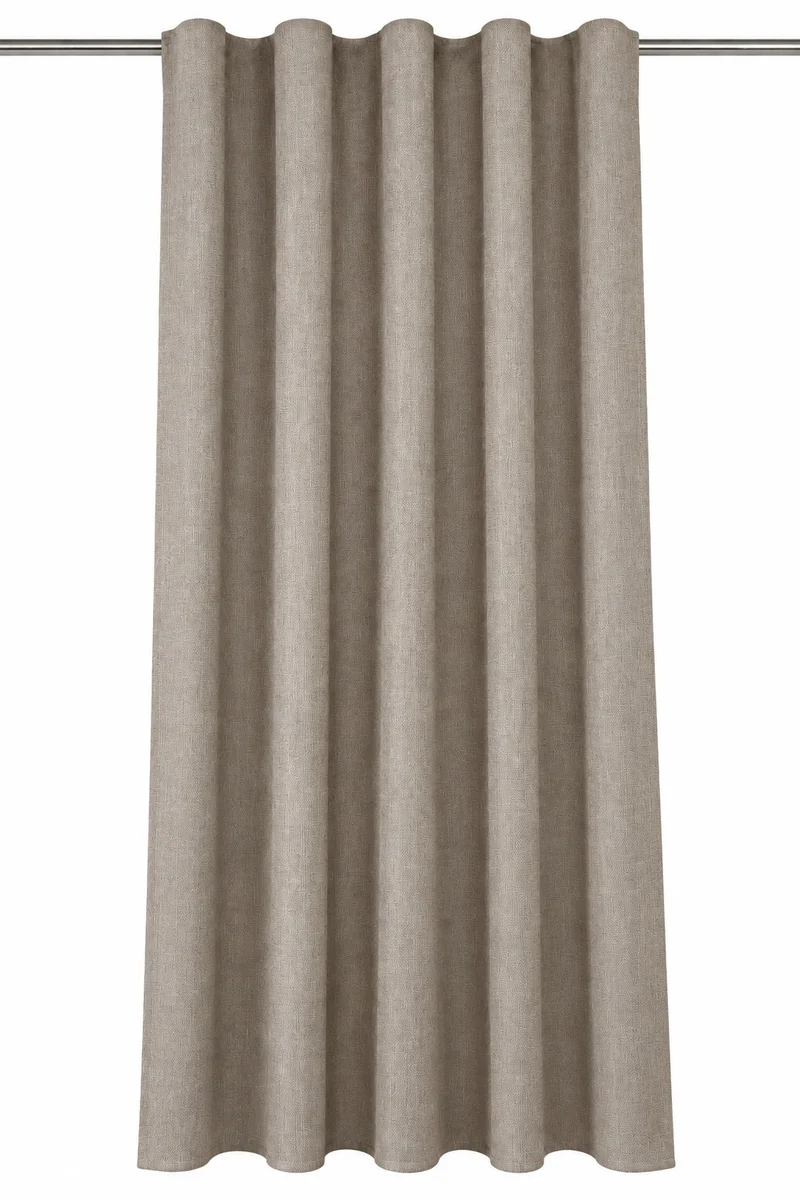 Full Blackout Verdunklungsvorhang taupe 135x245cm