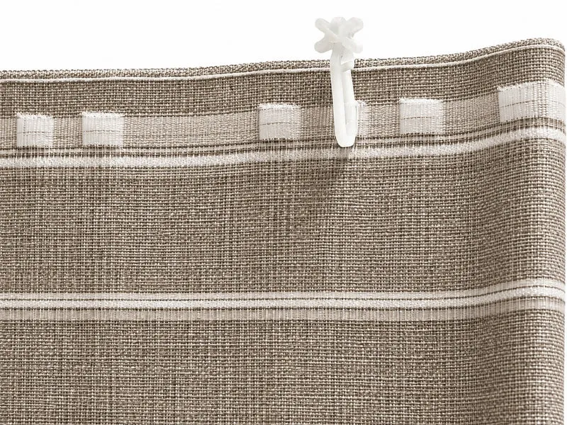 Full Blackout Verdunklungsvorhang taupe 135x245cm