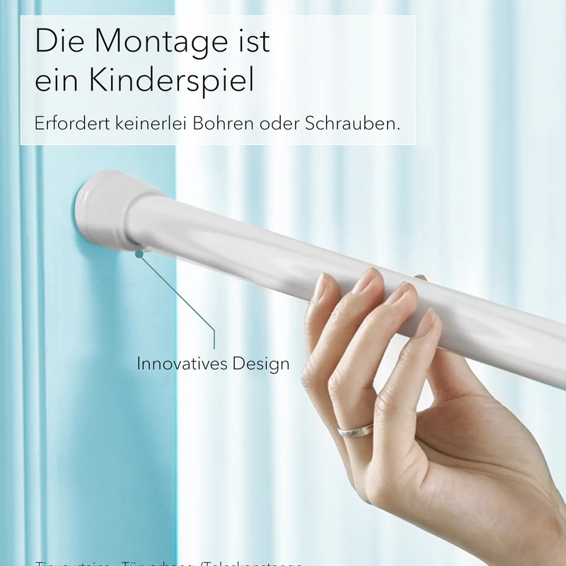 Vorhang-Klemmstange