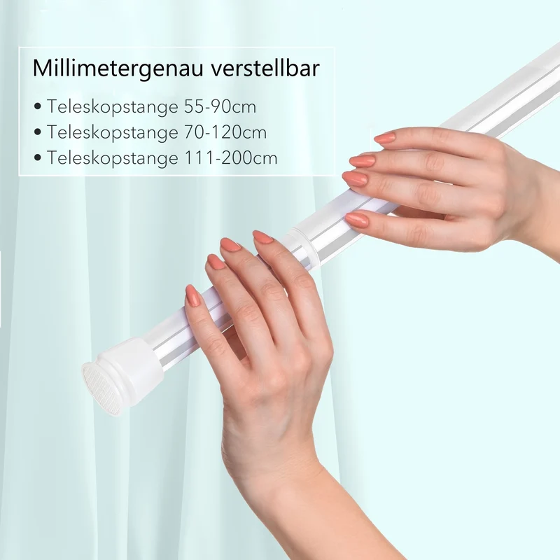 Vorhang-Klemmstange