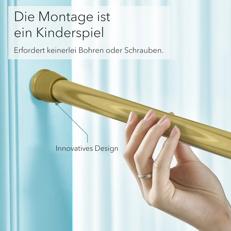 Vorhang-Klemmstange