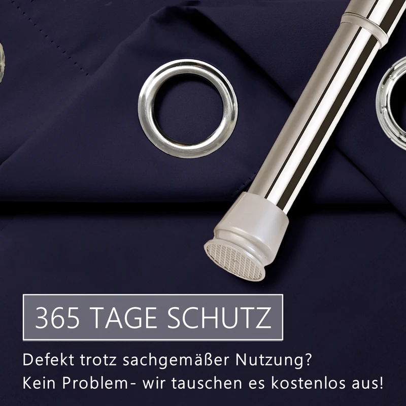 Türvorhang & Stange silber