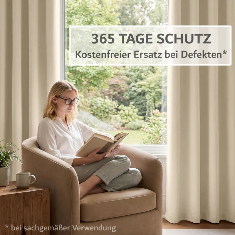 Verdunkelungs-Vorhang-Set
