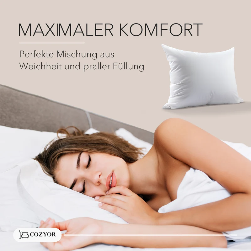 Sofakissen allergikerfreundlich