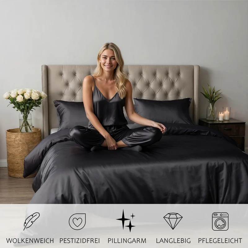 Bettwäsche Satin