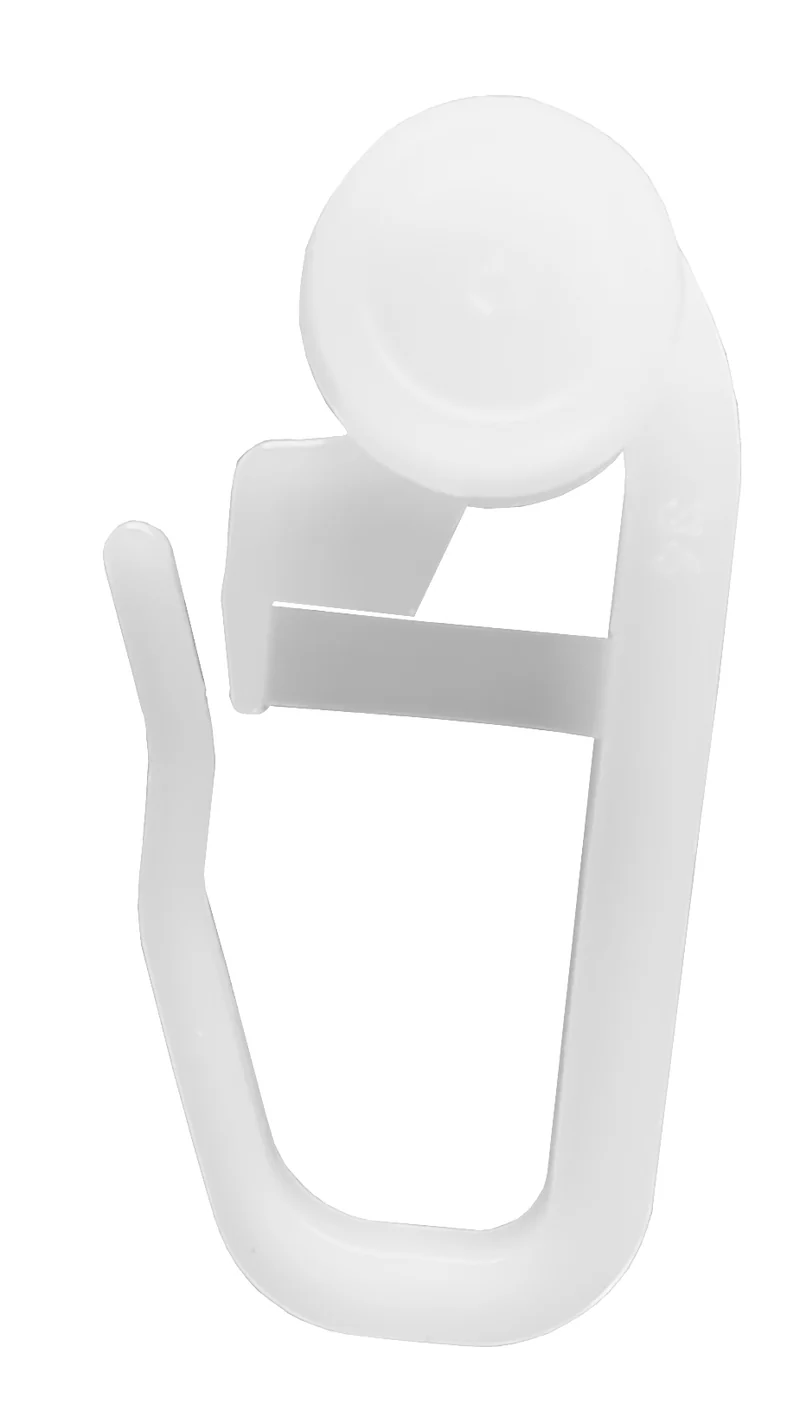Gardinenröllchen 8 mm mit Universal-Feststellern – Komplettset