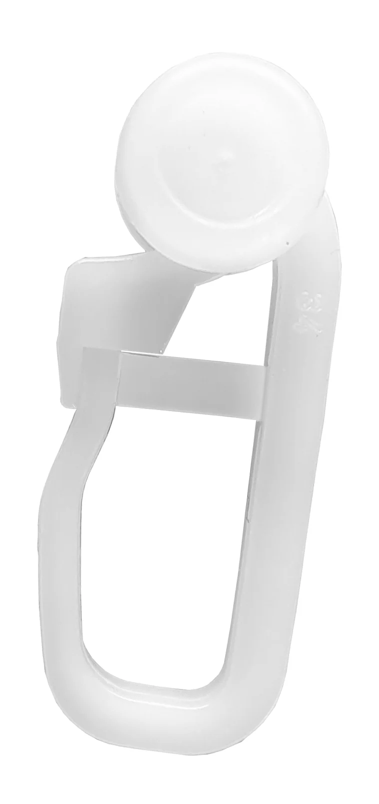 Gardinenröllchen 8 mm mit Universal-Feststellern – Komplettset