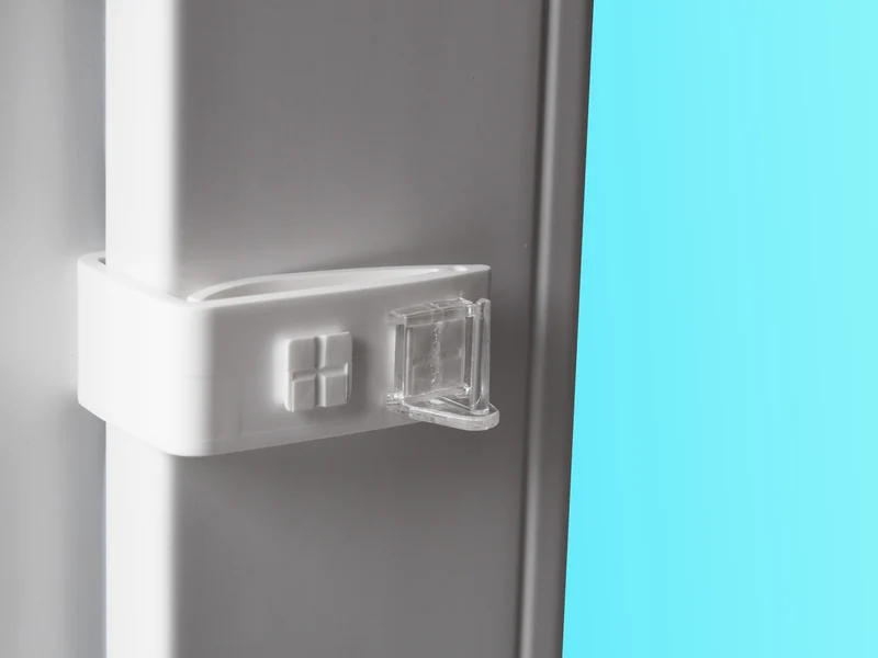 Fensterhaken 8–17 mm mit Aufsätzen für Vitrage- & Gardinenstangen