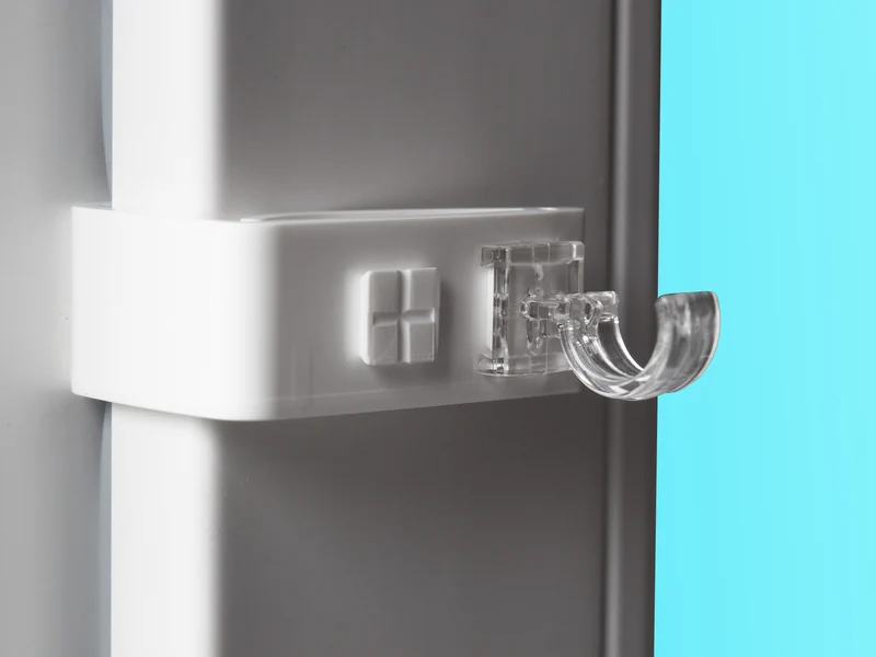 Fensterhaken 8–17 mm mit Aufsätzen für Vitrage- & Gardinenstangen