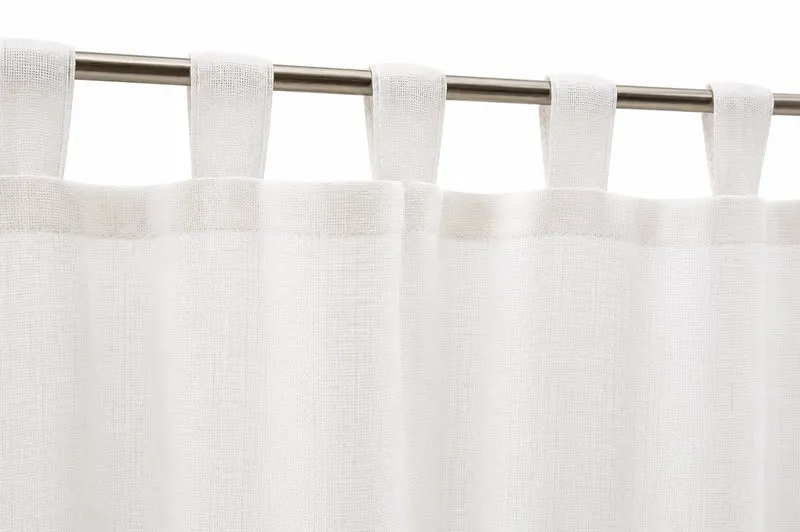 Design Scheibengardine weiß rose mint HxB 50x140cm 4022