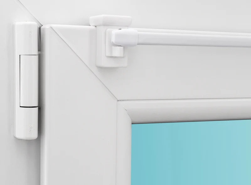 Gardinenstange Miami ausziehbar mit Fensterhaken 10–27 mm