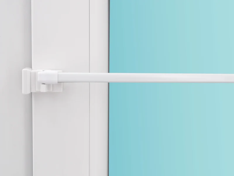 Gardinenstange Miami ausziehbar mit Fensterhaken 10–27 mm