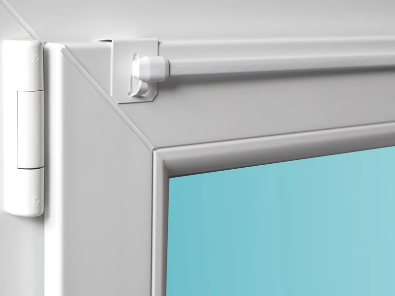 Gardinenstange Florida ausziehbar mit Fensterhaken 15–20 mm