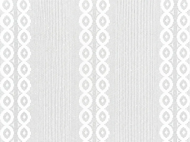 Scheibengardine Jacquard weiß Kleinfenster HxB 45x150cm