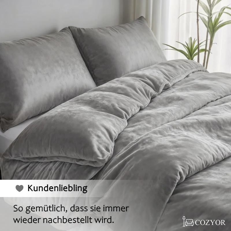 Kuschelbettwäsche plüsch