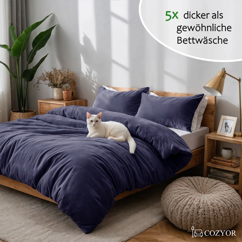 Kuschelbettwäsche plüsch