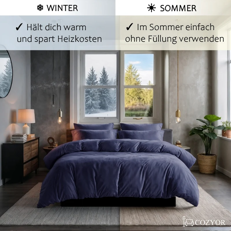 Kuschelbettwäsche plüsch