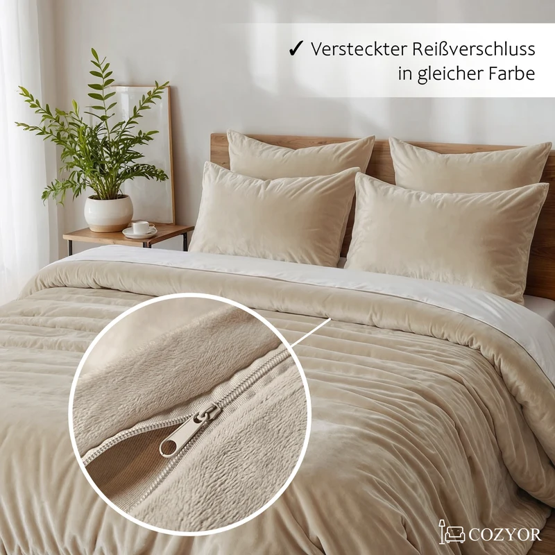 Kuschelbettwäsche plüsch