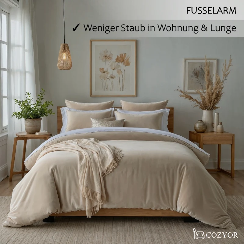 Kuschelbettwäsche plüsch