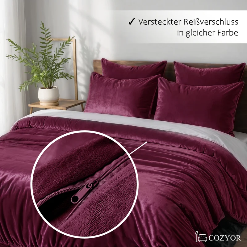 Kuschelbettwäsche plüsch