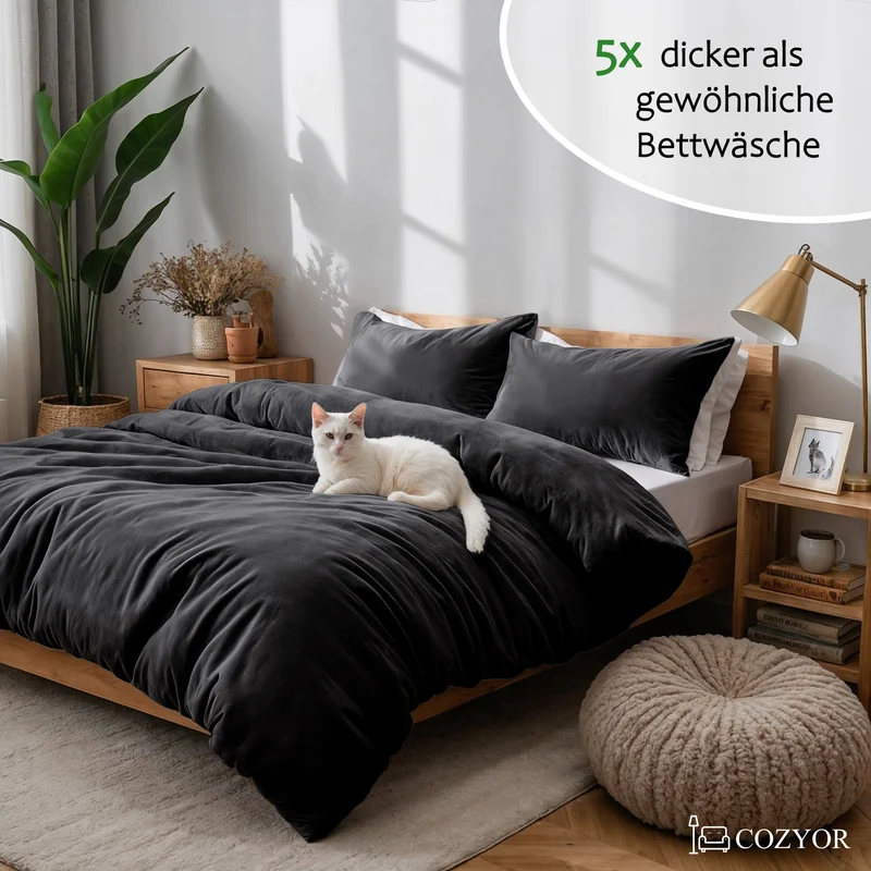 Kuschelbettwäsche plüsch