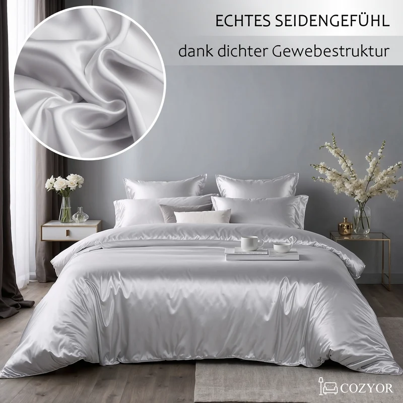 Wendebettwäsche Satin & Mikrofaser