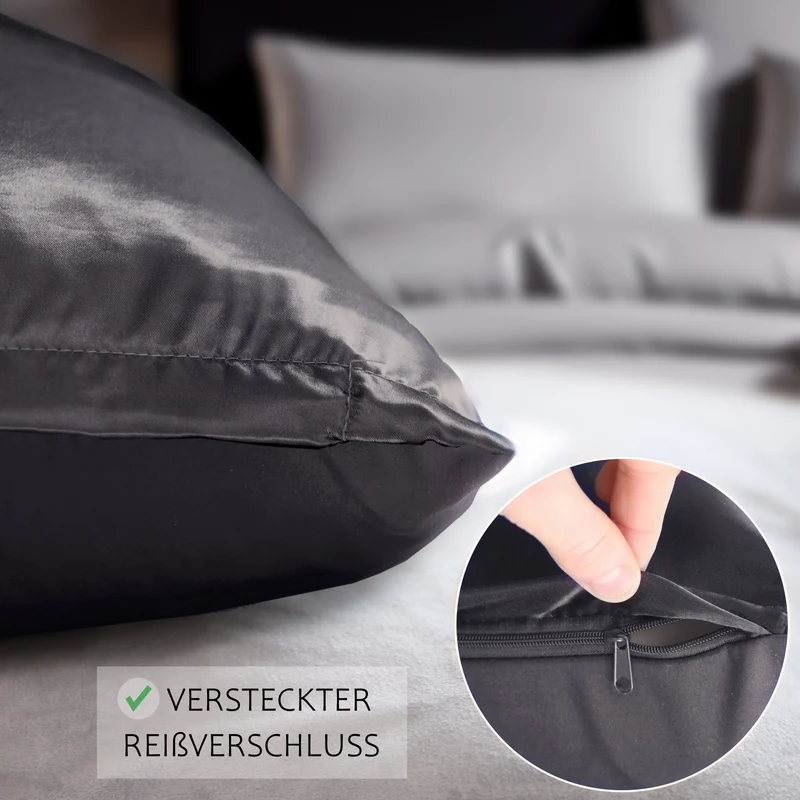 Wendebettwäsche Satin & Mikrofaser