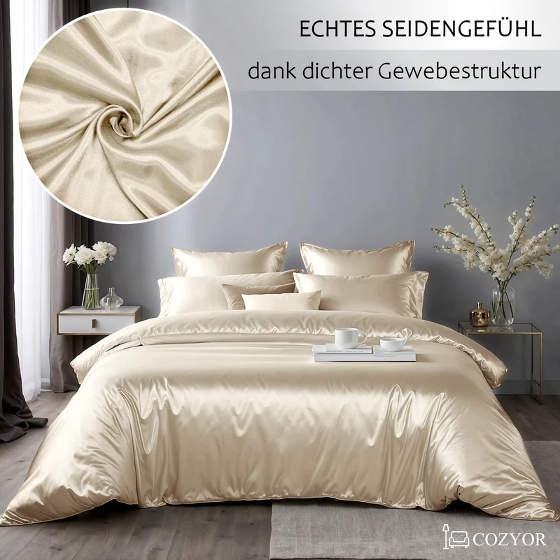 Wendebettwäsche Satin & Mikrofaser