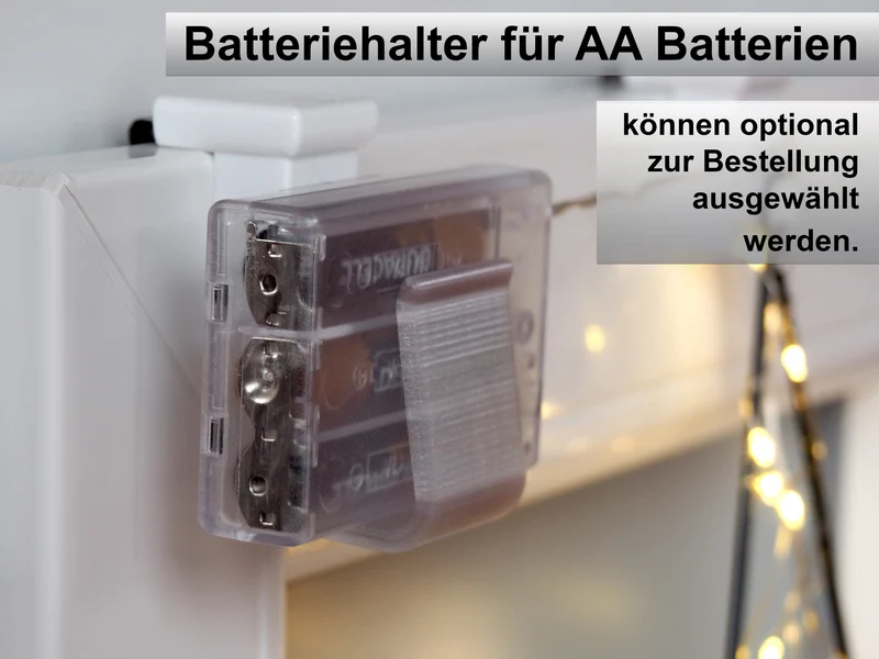 Fensterhaken/Dekohaken mit Distanzhalter, Größe M, Klemmbereich 10-27 mm