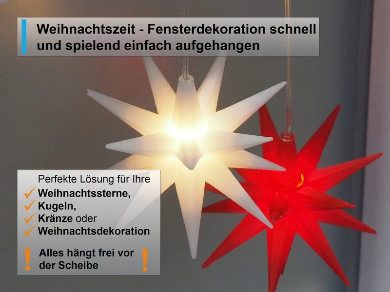 Fensterhaken mit Distanzhalter 15–25 mm – bis 5,4 cm Abstand
