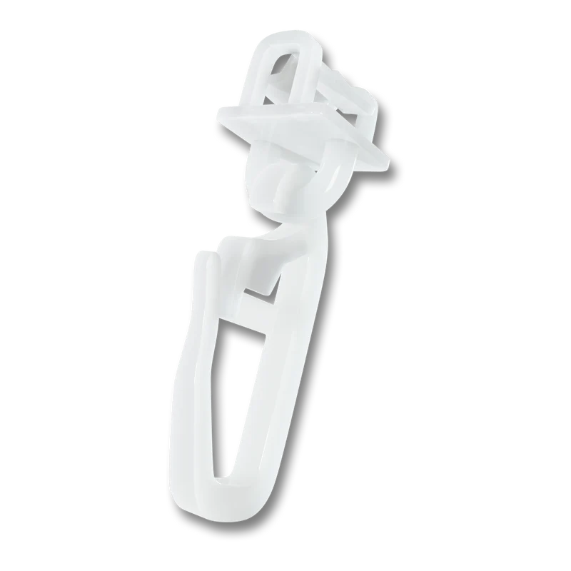 Klick Fix Gardinengleiter für Gardinenschienen mit 6 -6,5 mm Laufnut