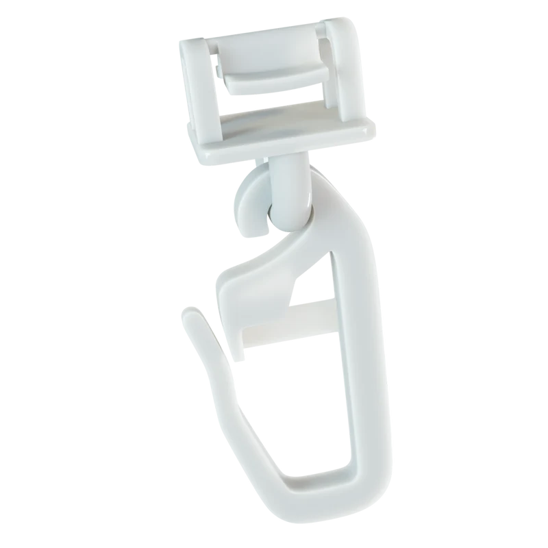 Klick Fix Gardinengleiter für Piccolo Gardinenschienen mit 3,2 - 4 mm Laufnut