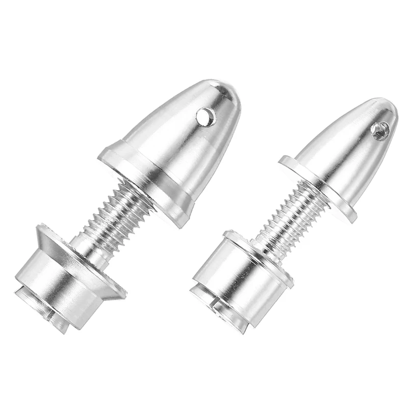 2 Pcs RC Airplane Spinners Propeller Adaptor (3*3.17) (5*6) mm Aperture Axle