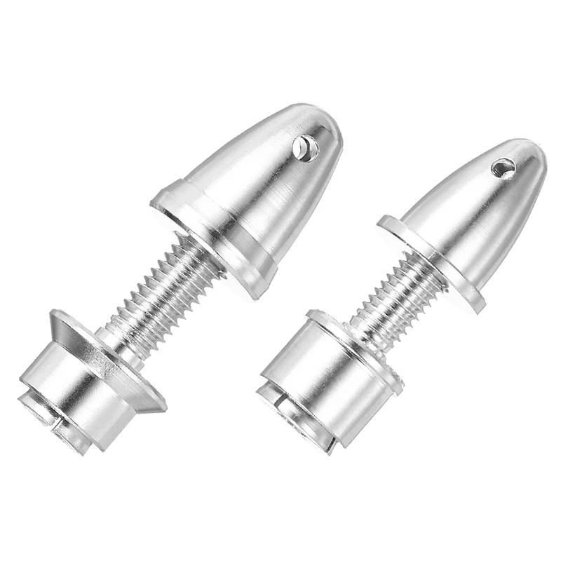 2 Pcs RC Airplane Propeller Adaptor (3*3.17) (6*5) mm Aperture Output Axle