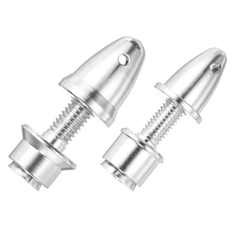 2 Pcs RC Airplane Propeller Adaptor (3.17*3.17) (5*6) mm Aperture Output Axle