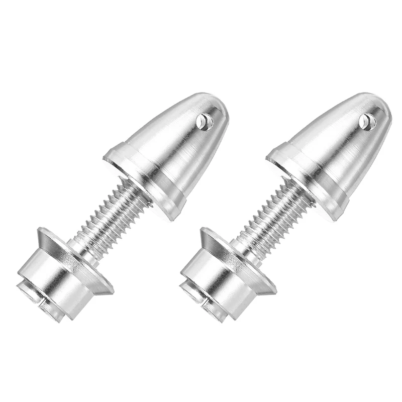 2 Pcs RC Airplane Propeller Adaptor (3*3.17) (6*6) mm Aperture Output Axle