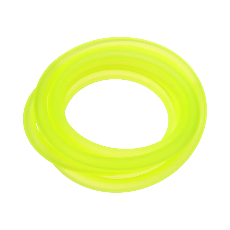 Fuel Line Hose Tube, Rubber Petrol Fuel Gas Line Pipe 3/16" ID 4.9ft, Yellow