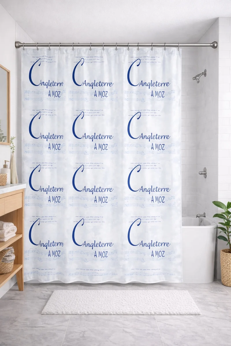 Textil-Duschvorhang Notes BxH 180x200cm