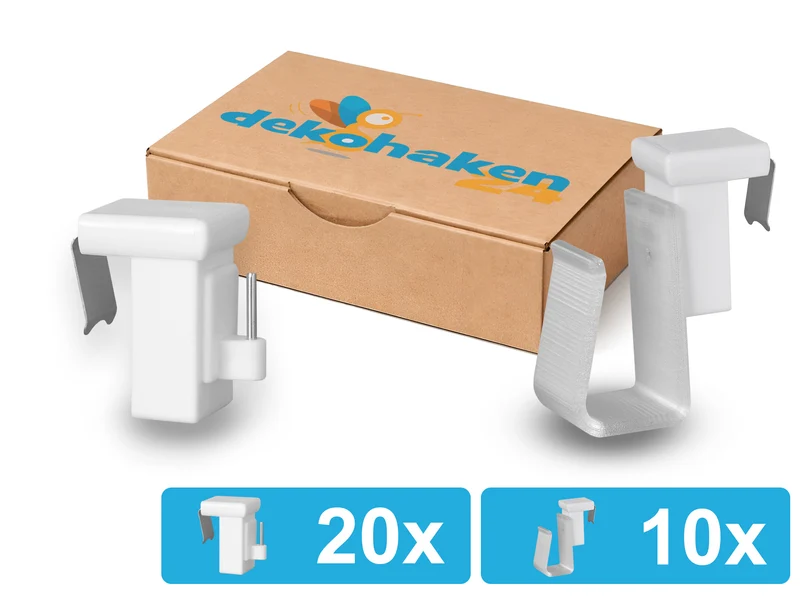 Verstellbarer Fensterhaken 10–27 mm – optional mit Batteriehalter