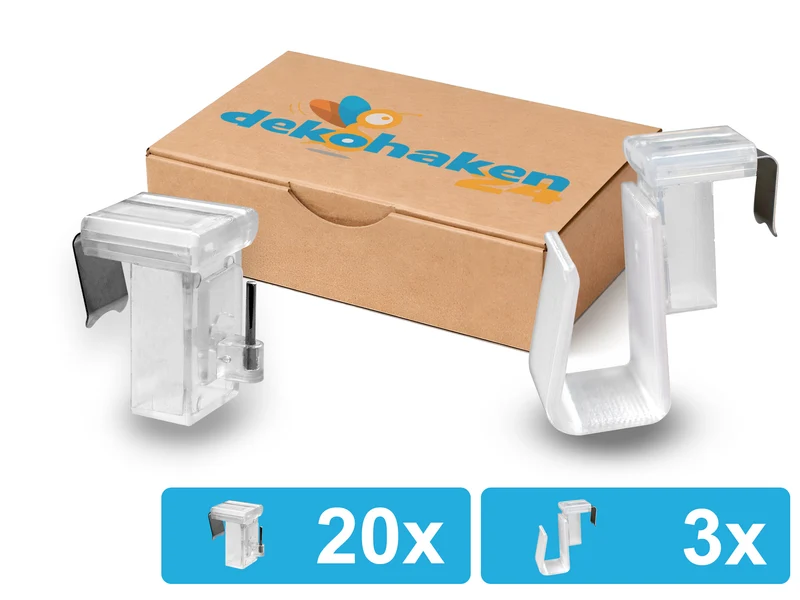Verstellbarer Fensterhaken 10–27 mm – optional mit Batteriehalter