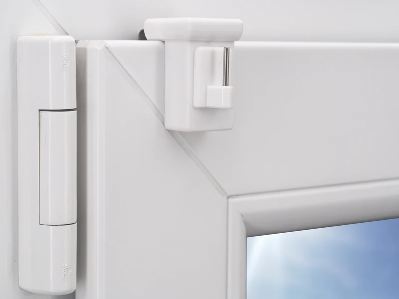 Verstellbarer Fensterhaken 10–27 mm – optional mit Batteriehalter