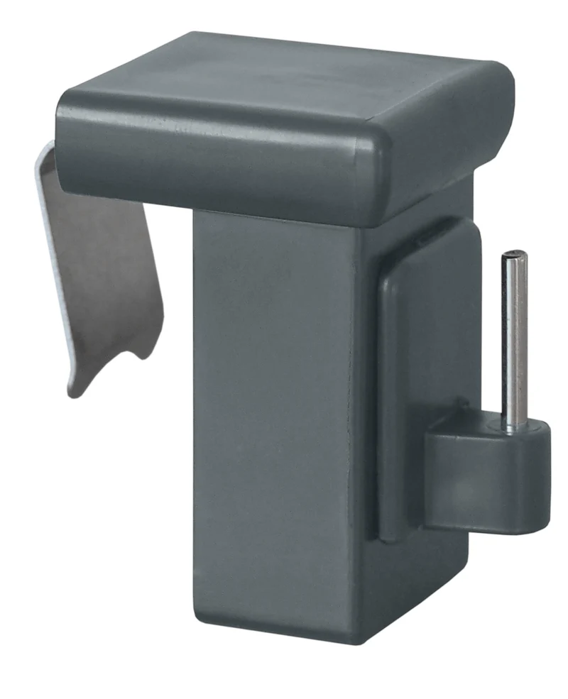 Verstellbarer Fensterhaken 10–27 mm – optional mit Batteriehalter