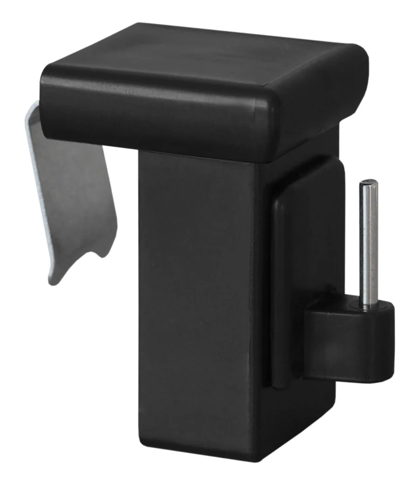 Verstellbarer Fensterhaken 10–27 mm – optional mit Batteriehalter