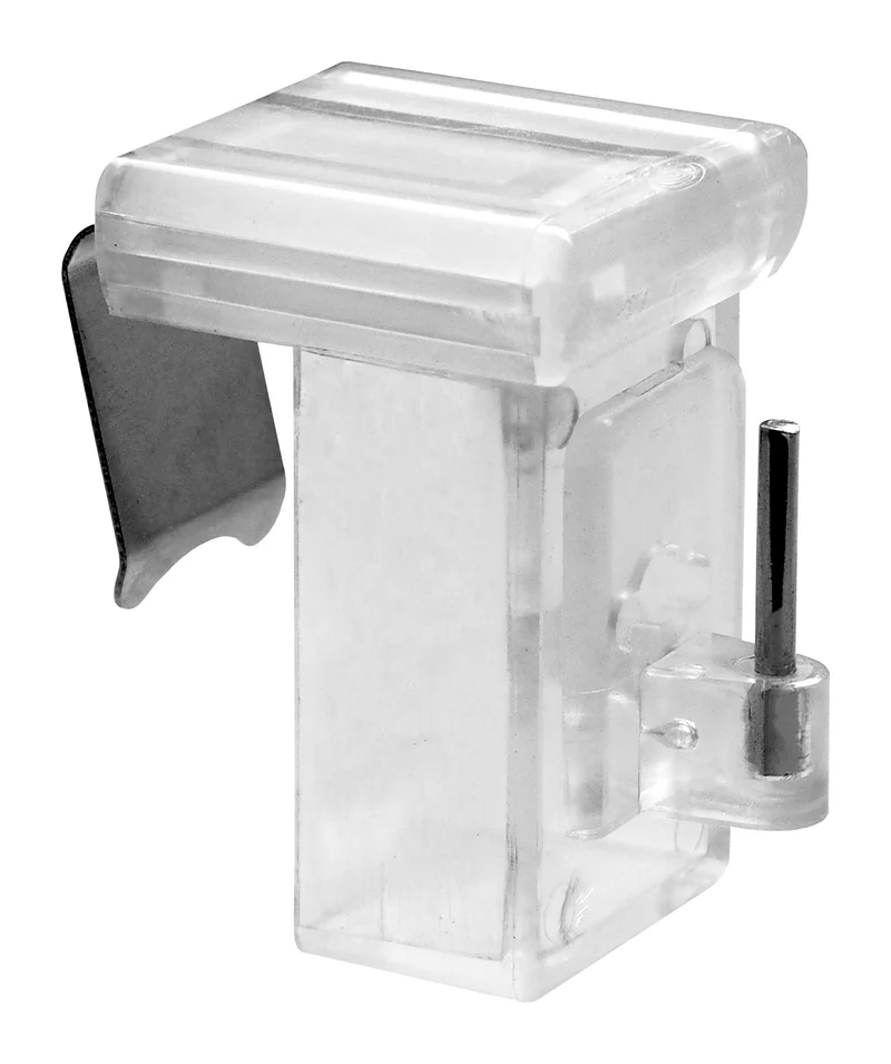 Verstellbarer Fensterhaken 10–27 mm – optional mit Batteriehalter