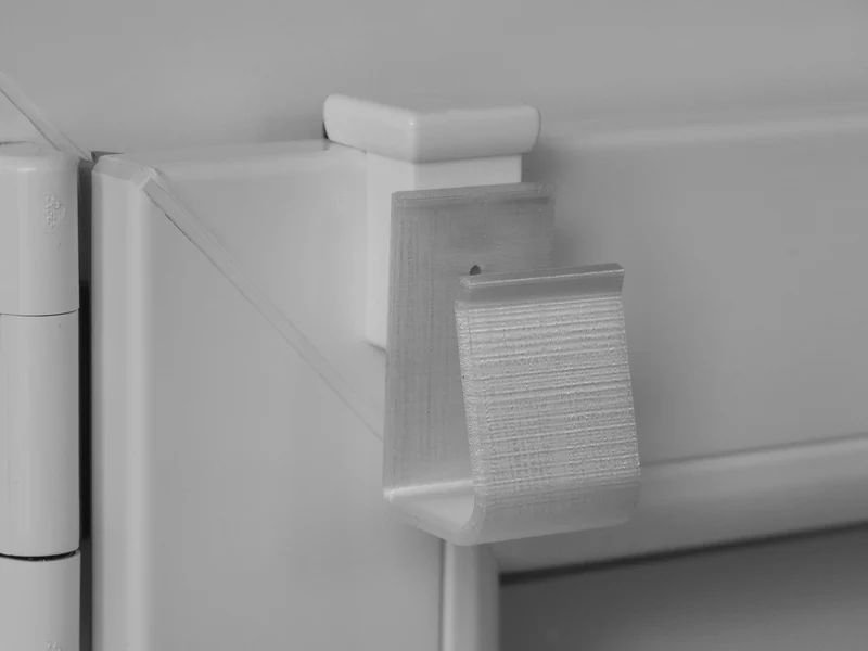 Verstellbarer Fensterhaken 10–27 mm – optional mit Batteriehalter